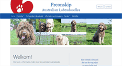 Desktop Screenshot of freonskip-labradoodles.nl